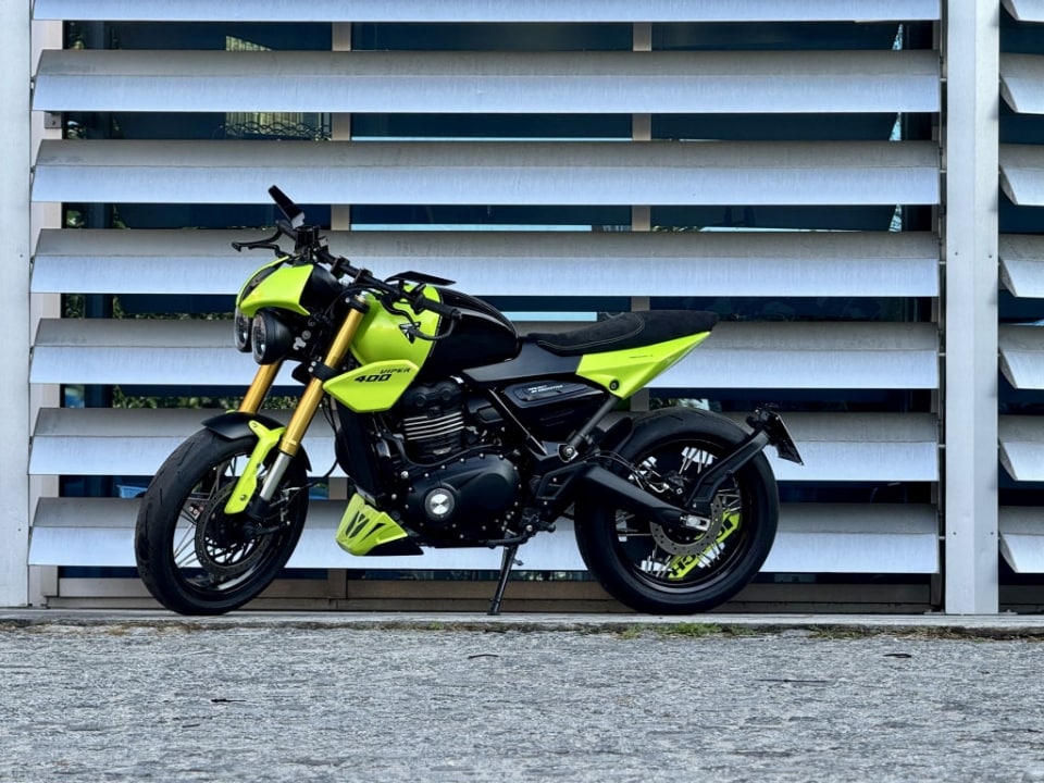 Triumph Viper 400: la one-off di Noisy Style all’asta per Save the Children